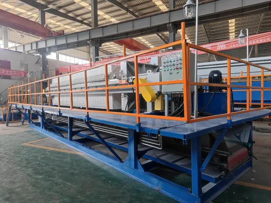 Zhonghao's Fully Automatic Skid Mounted Chamber Filter Press